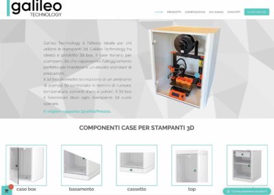 REALIZZAZIONE SITO GALILEO 3D