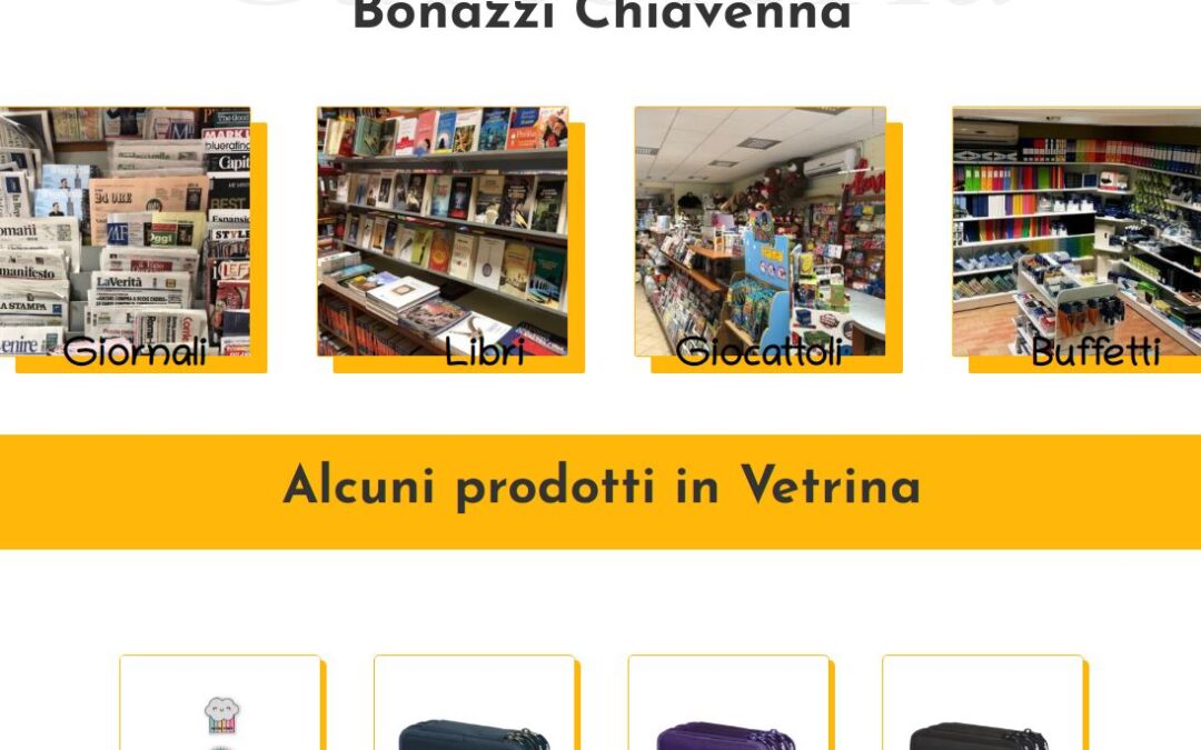 ECOMMERCE CARTOLERIA BONAZZI