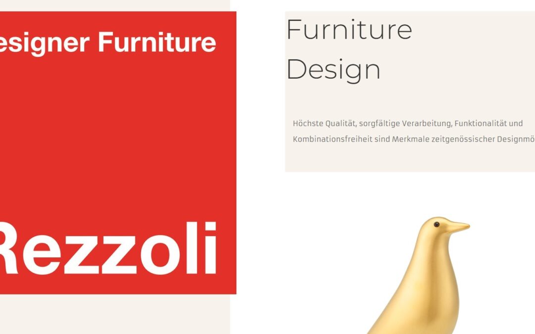 FURNITURE DESIGN REZZOLI