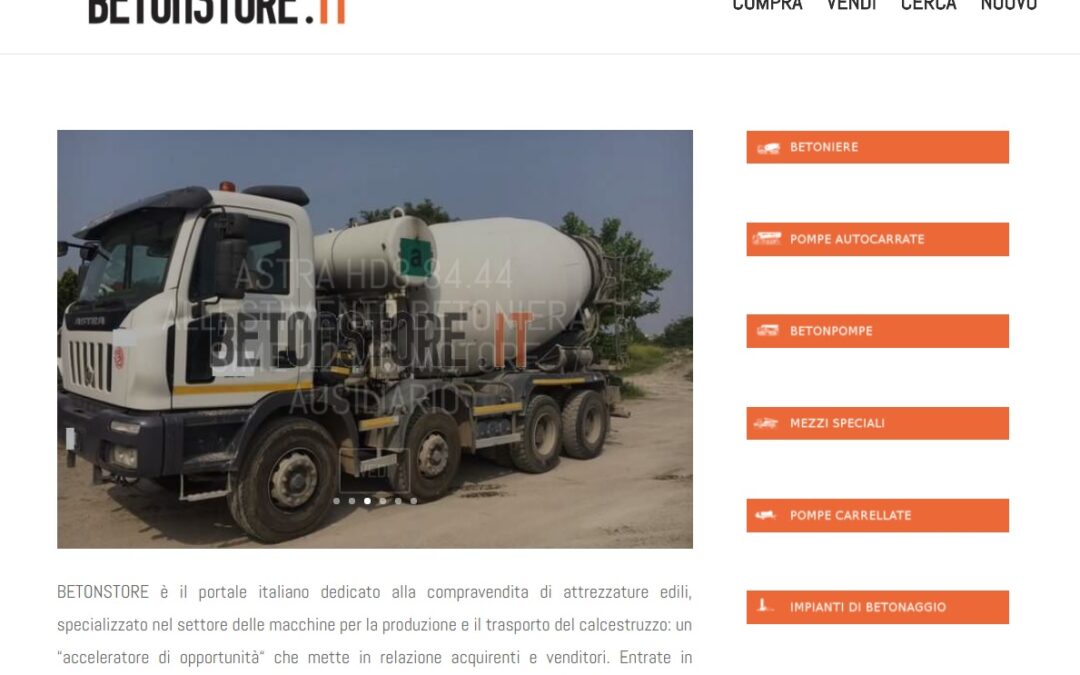 MEZZI EDILI BETONSTORE